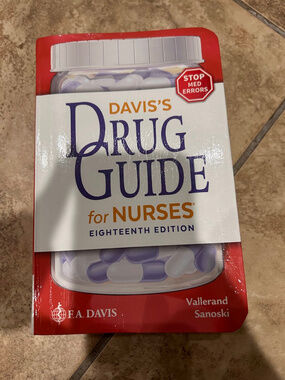 Davis's Drug Guide For Nurses Eighteenth Edition
